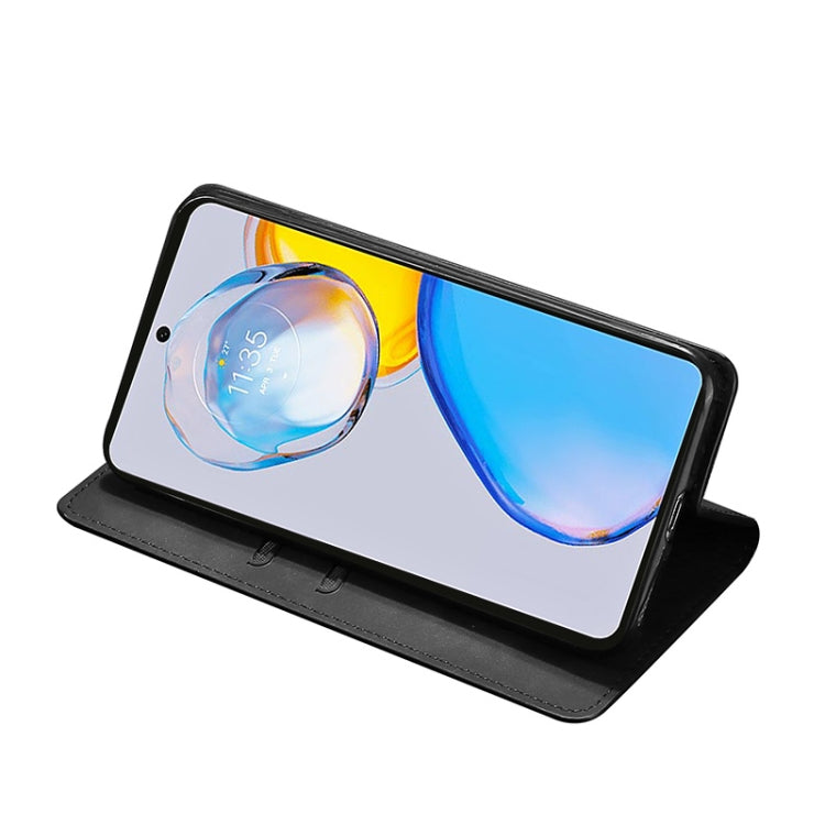 For Sharp Aquos sense7 Plus Skin Feel Magnetic Horizontal Flip Leather Phone Case