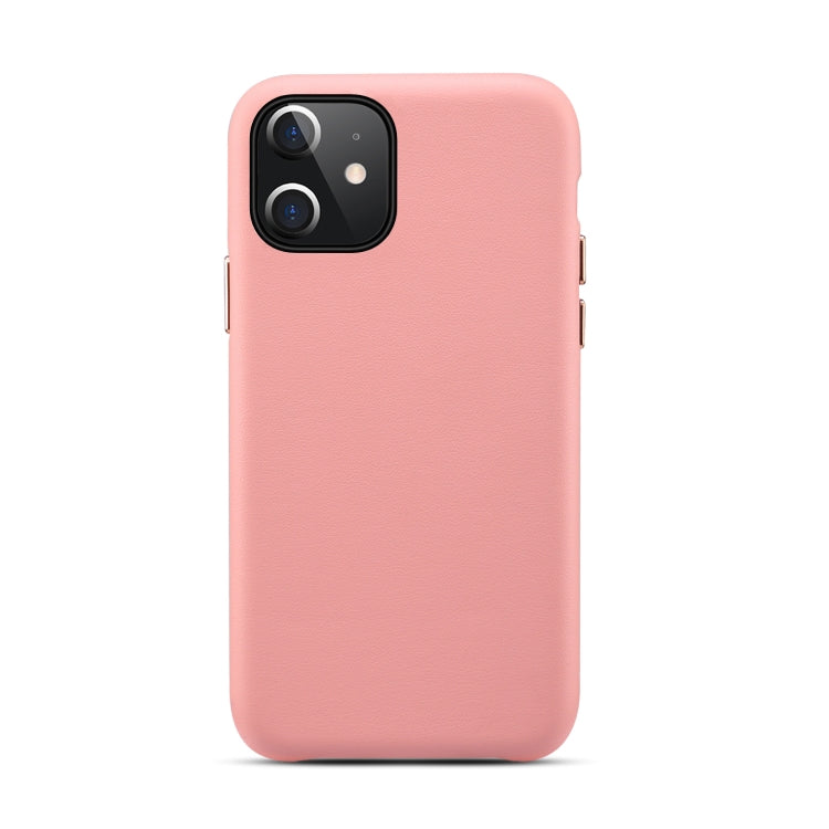 For iPhone 12 mini Lamb Grain PU Back Cover Phone Case