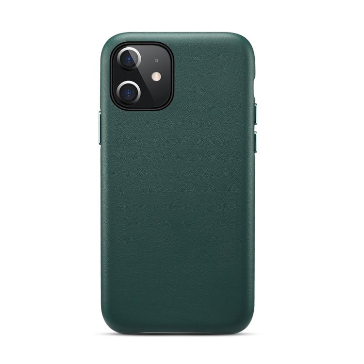 For iPhone 12 mini Lamb Grain PU Back Cover Phone Case