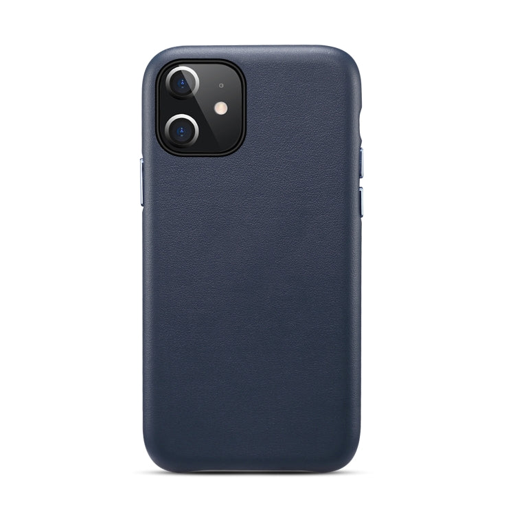 For iPhone 12 mini Lamb Grain PU Back Cover Phone Case