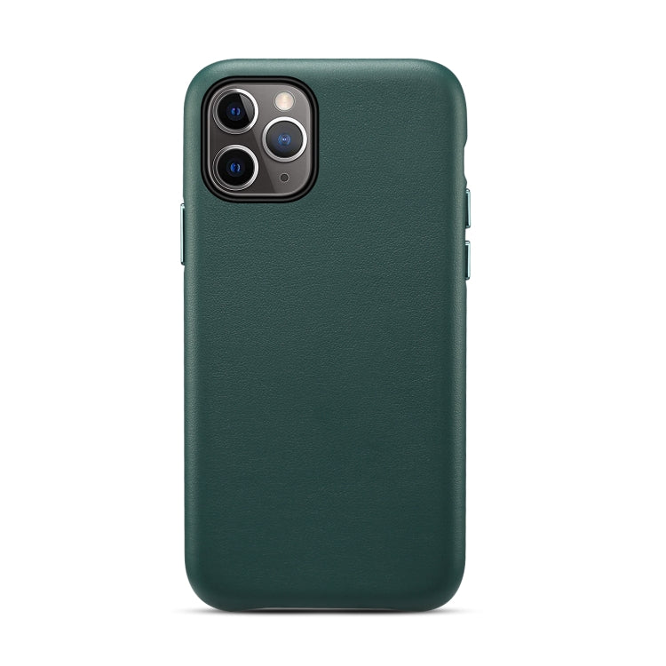 For iPhone 12 / 12 Pro Lamb Grain PU Back Cover Phone Case
