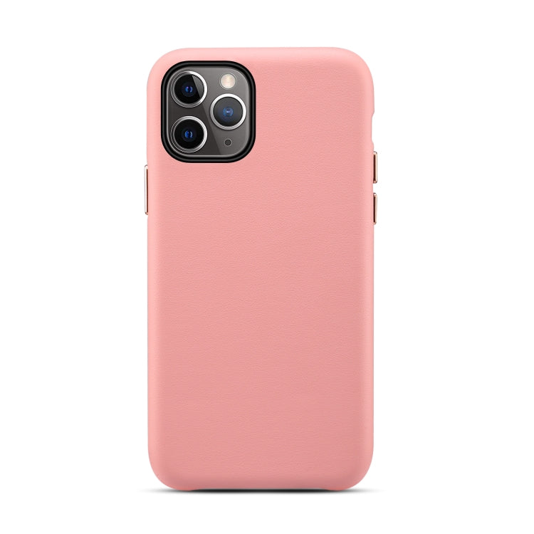 For iPhone 12 Pro Max Lamb Grain PU Back Cover Phone Case