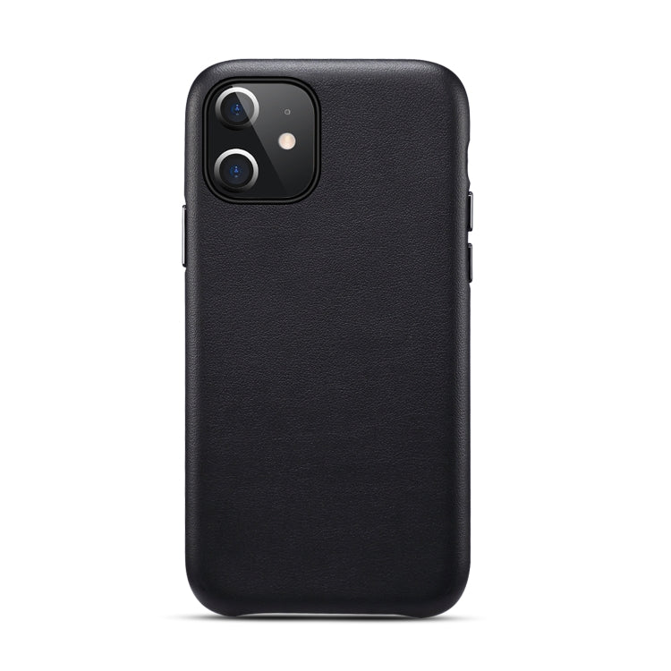 For iPhone 11 Lamb Grain PU Back Cover Phone Case