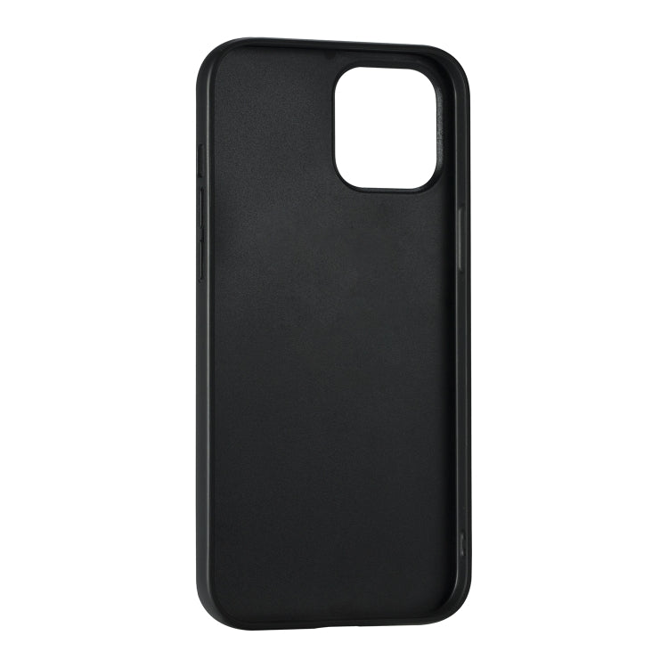 For iPhone 12 Pro Max Denior DV Elastic Card PU Back Cover Phone Case