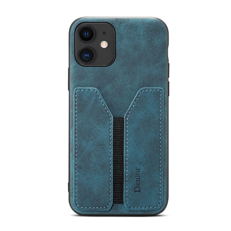 For iPhone 11 Denior DV Elastic Card PU Back Cover Phone Case