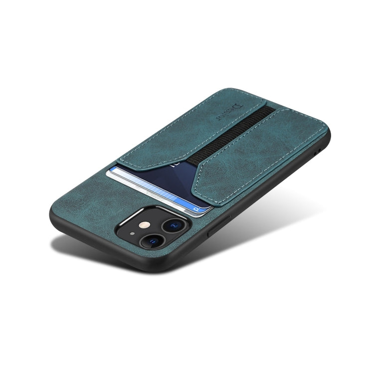 For iPhone 11 Denior DV Elastic Card PU Back Cover Phone Case