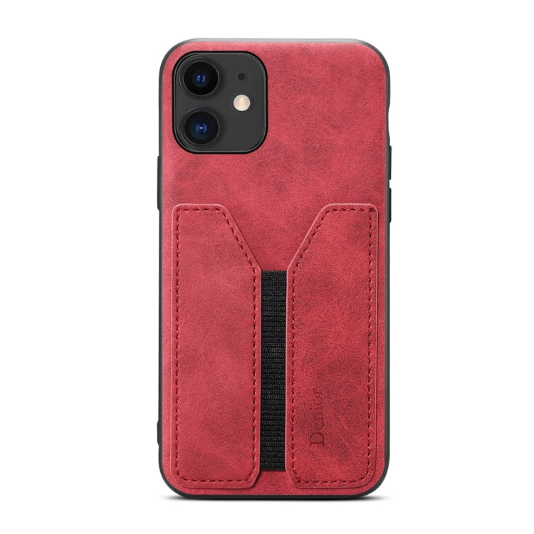 For iPhone 11 Denior DV Elastic Card PU Back Cover Phone Case