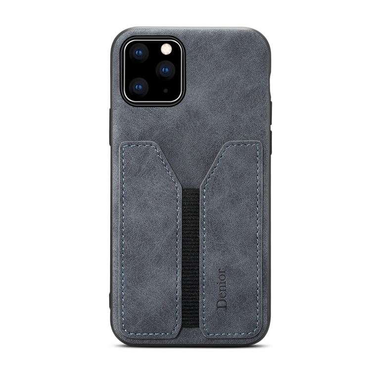For iPhone 11 Pro Denior DV Elastic Card PU Back Cover Phone Case
