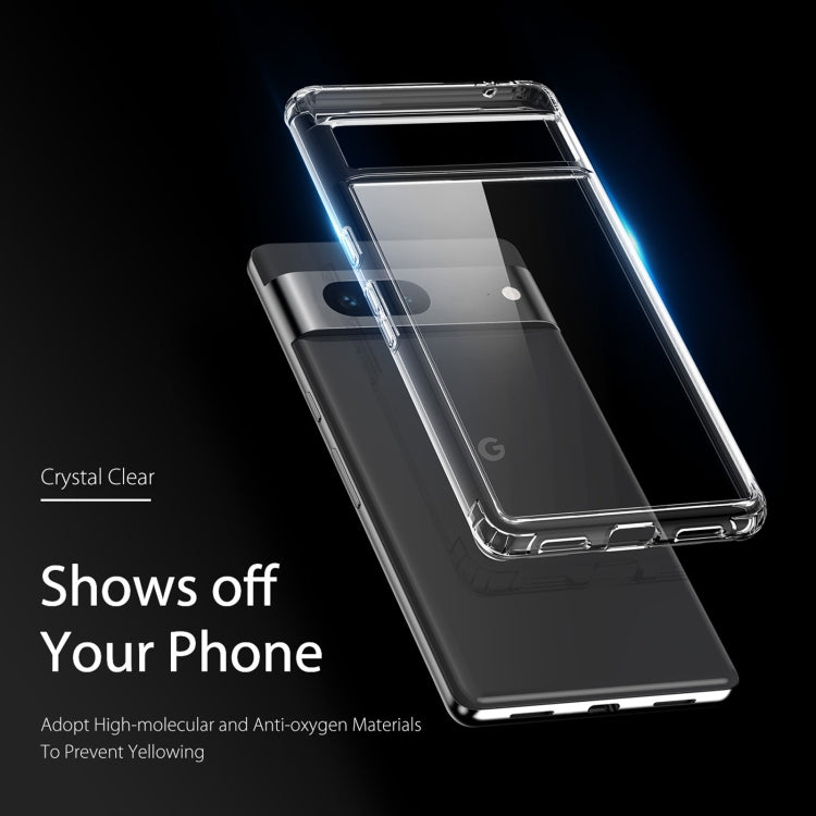 For Google Pixel 7 DUX DUCIS Clin Series PC + TPU Phone Case(Transparent)
