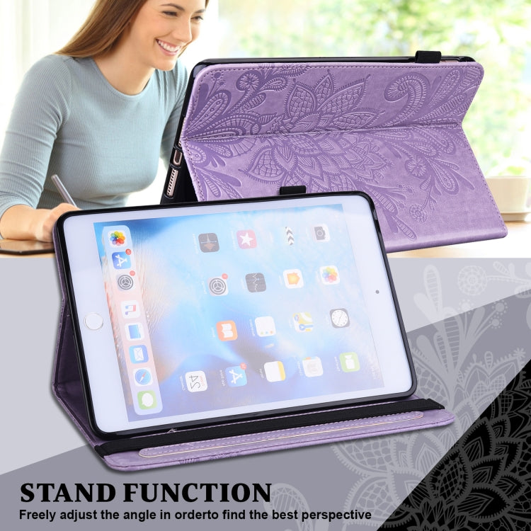 For OPPO Pad Air 2022 Lace Flower Embossing Pattern Leather Tablet Case
