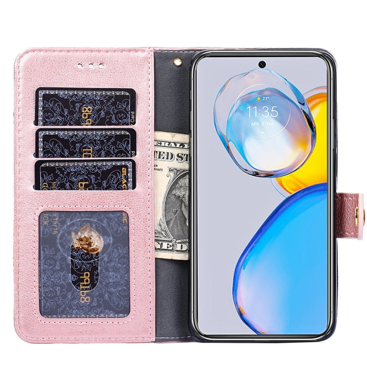For Samsung Galaxy A04s Zipper Bag Leather Phone Case