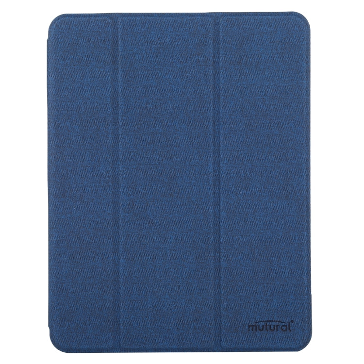 For iPad 10th Gen 10.9 2022 Mutural YASHI Series Tablet Leather Smart Case