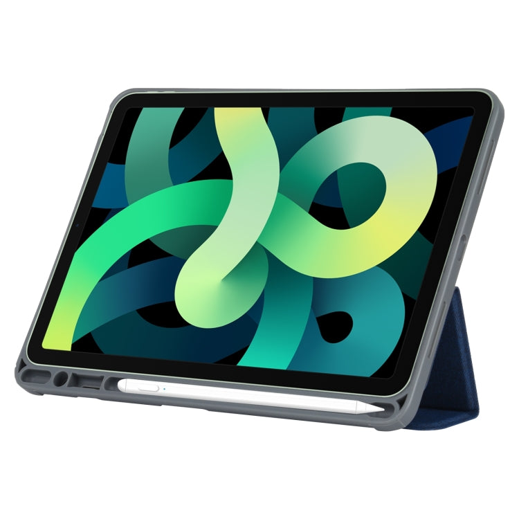 For iPad 10th Gen 10.9 2022 Mutural YASHI Series Tablet Leather Smart Case