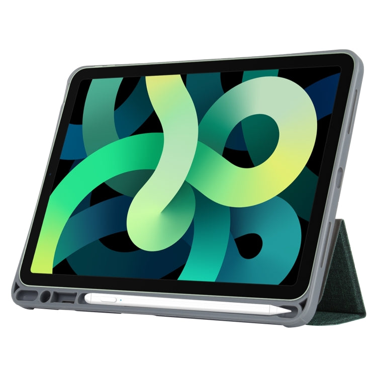 For iPad 10th Gen 10.9 2022 Mutural YASHI Series Tablet Leather Smart Case
