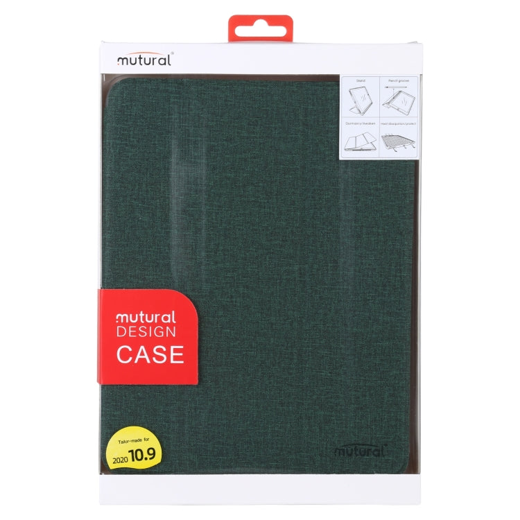 For iPad 10th Gen 10.9 2022 Mutural YASHI Series Tablet Leather Smart Case