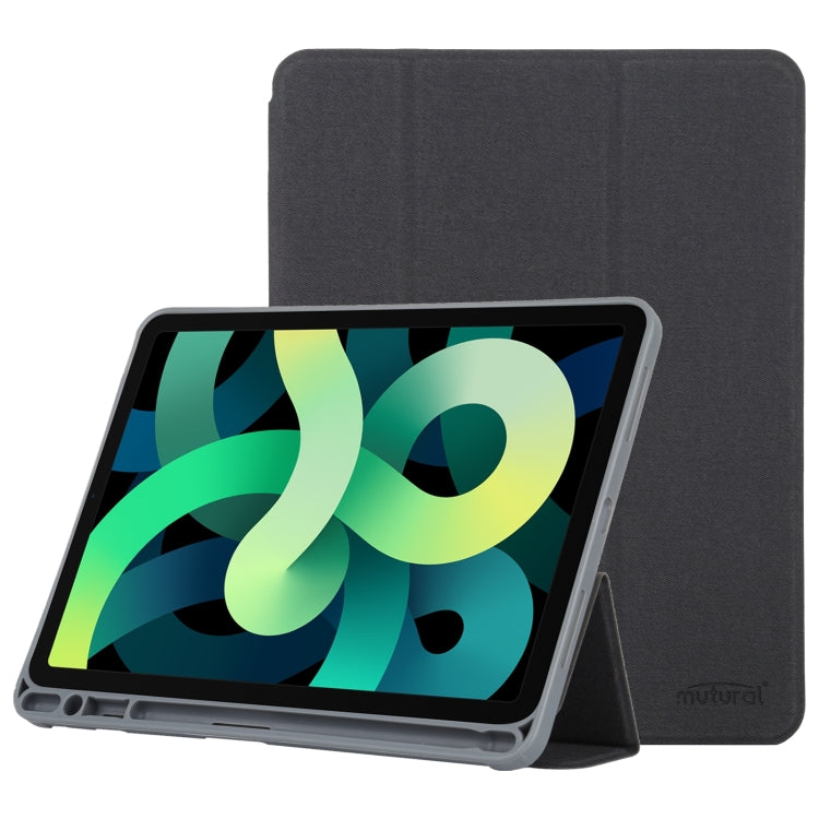 For iPad 10th Gen 10.9 2022 Mutural YASHI Series Tablet Leather Smart Case