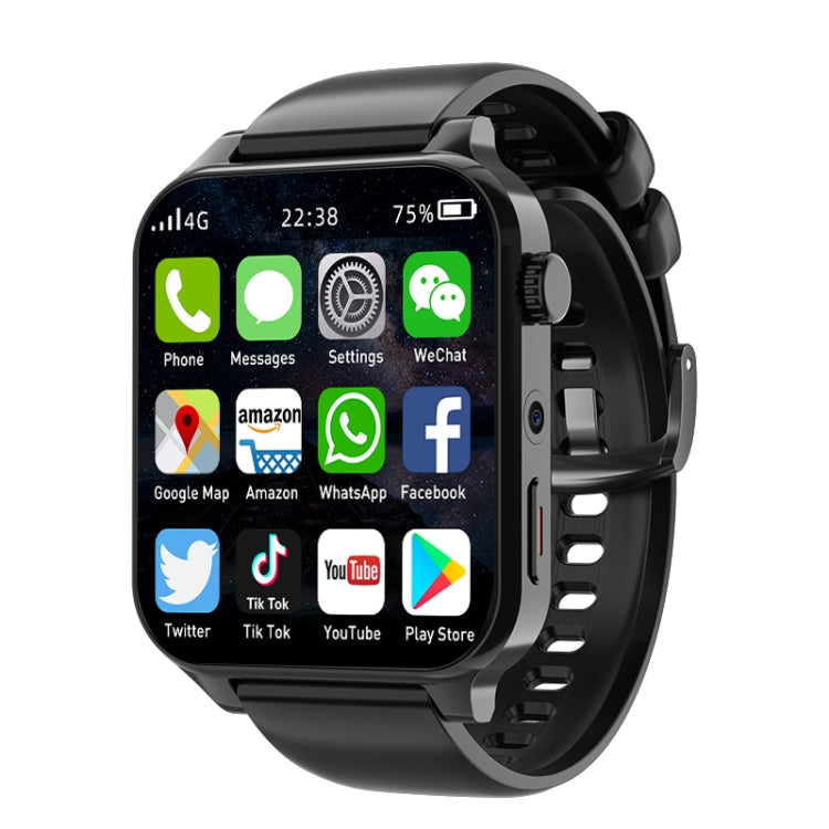 Rogbid Brave 3 1.99 inch TFT Screen Android 9.1 LTE 4G Smart Watch, Support Face Recognition