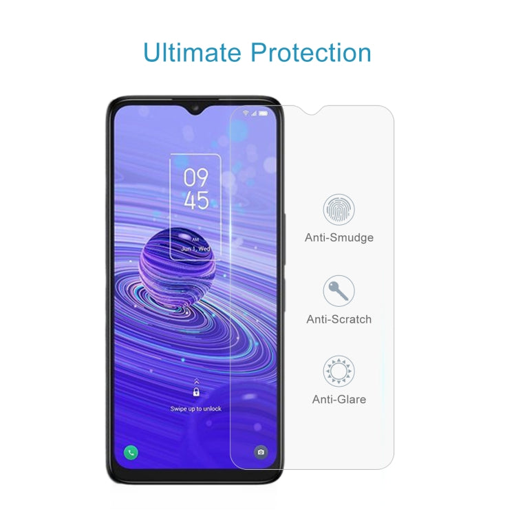 For TCL 40 R 5G 50pcs 0.26mm 9H 2.5D Tempered Glass Film