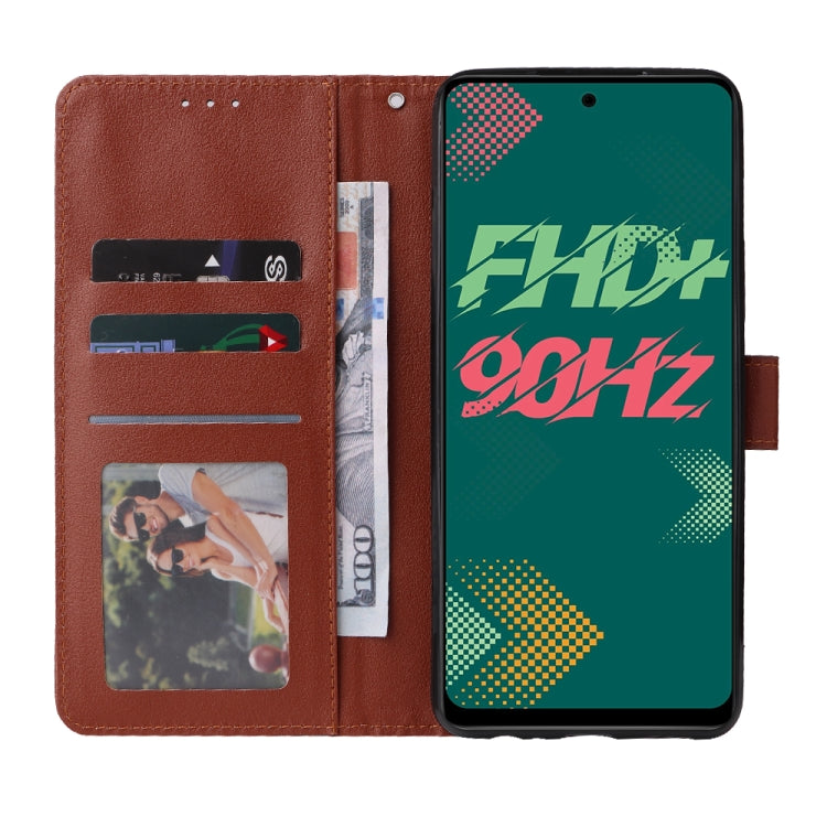 For Infinix Note 11s Multifunctional Horizontal Flip Leather Case with Three Card Slot