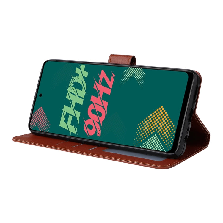 For Infinix Note 11s Multifunctional Horizontal Flip Leather Case with Three Card Slot
