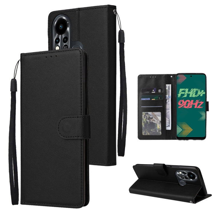 For Infinix Note 11s Multifunctional Horizontal Flip Leather Case with Three Card Slot
