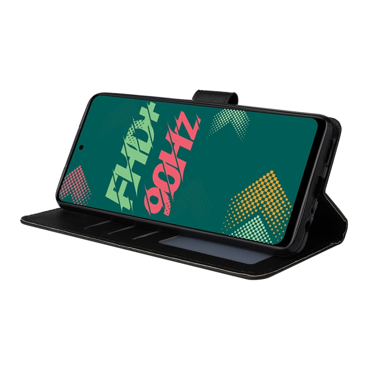 For Infinix Note 11s Multifunctional Horizontal Flip Leather Case with Three Card Slot