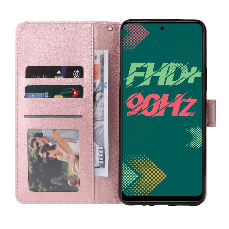 For Infinix Note 11s Multifunctional Horizontal Flip Leather Case with Three Card Slot