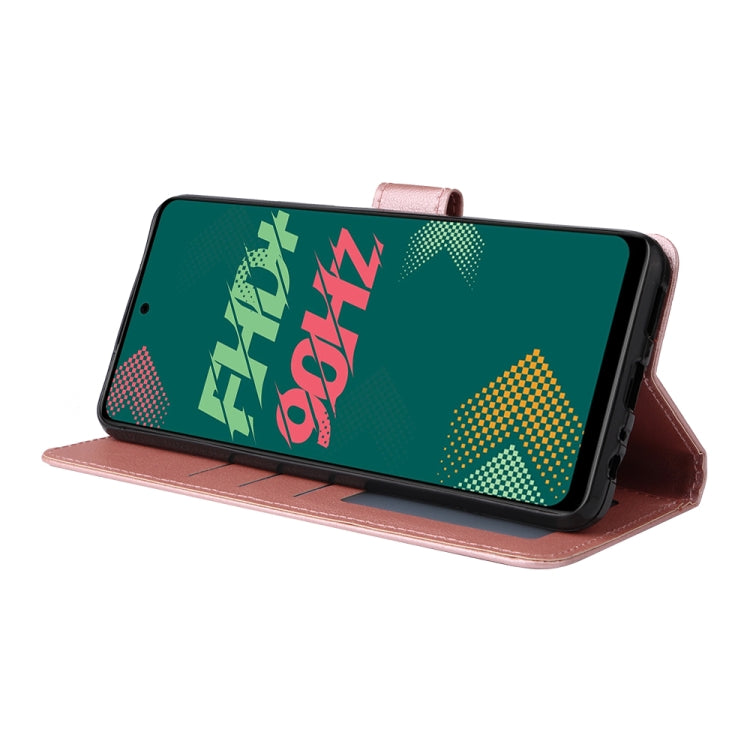 For Infinix Note 11s Multifunctional Horizontal Flip Leather Case with Three Card Slot