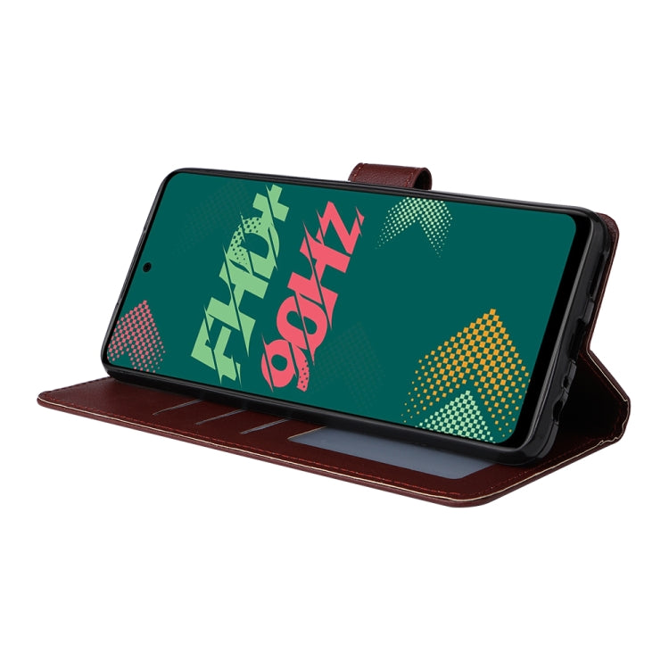 For Infinix Note 11s Multifunctional Horizontal Flip Leather Case with Three Card Slot