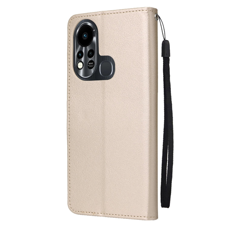 For Infinix Note 11s Multifunctional Horizontal Flip Leather Case with Three Card Slot
