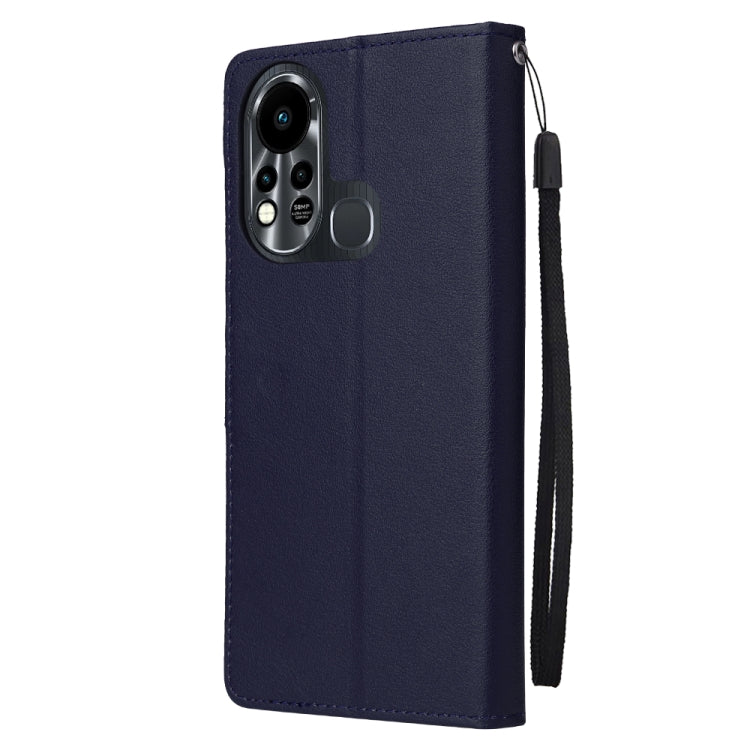 For Infinix Note 11s Multifunctional Horizontal Flip Leather Case with Three Card Slot