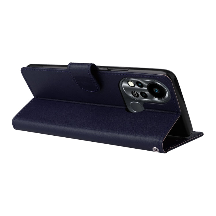 For Infinix Note 11s Multifunctional Horizontal Flip Leather Case with Three Card Slot