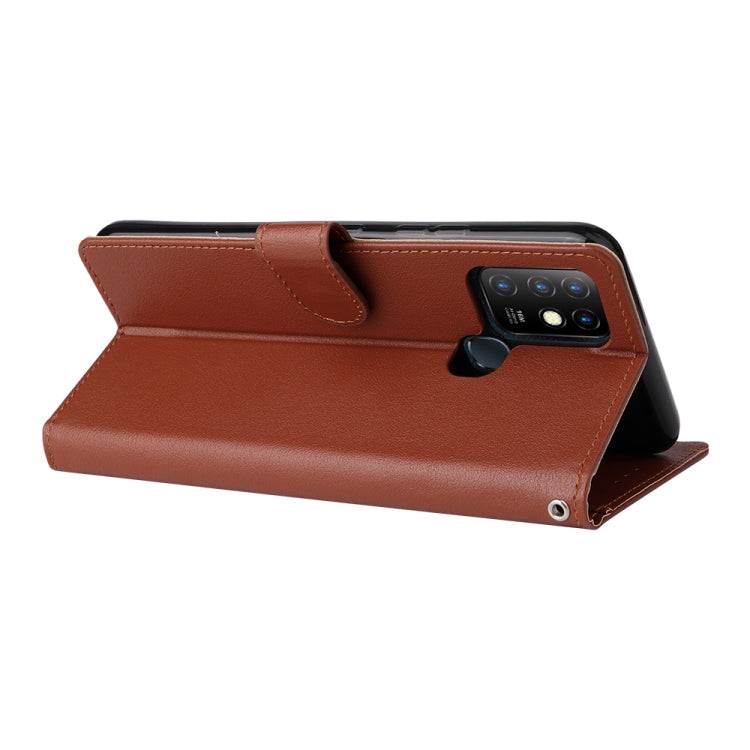 For Infinix Hot 10 Multifunctional Horizontal Flip Leather Case with Three Card Slot