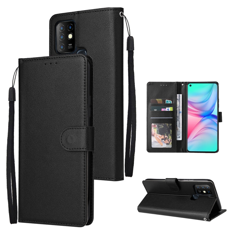 For Infinix Hot 10 Multifunctional Horizontal Flip Leather Case with Three Card Slot