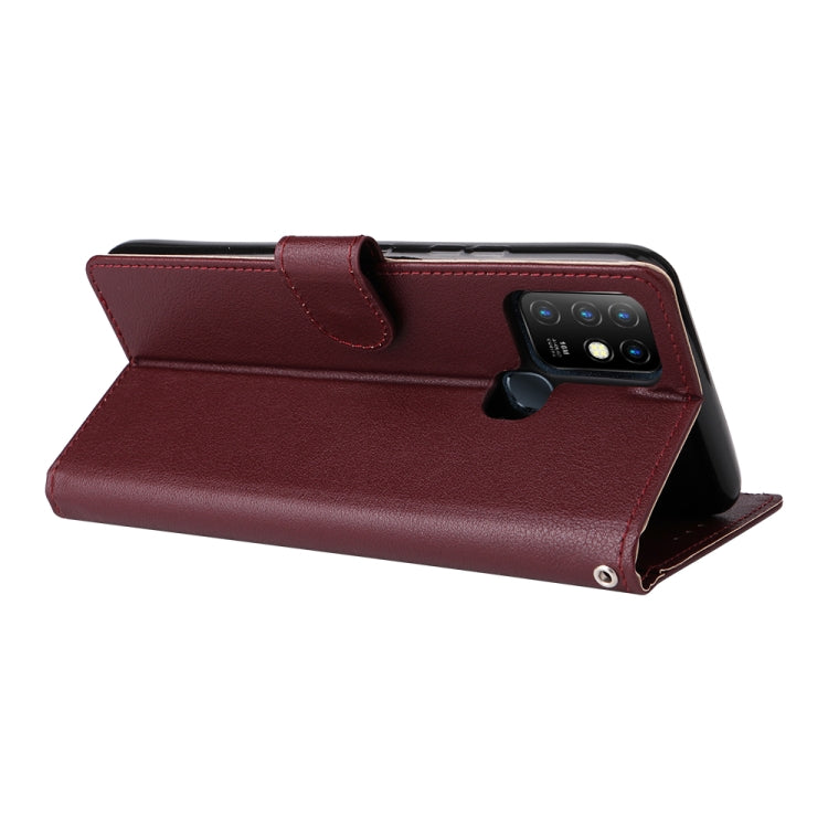 For Infinix Hot 10 Multifunctional Horizontal Flip Leather Case with Three Card Slot