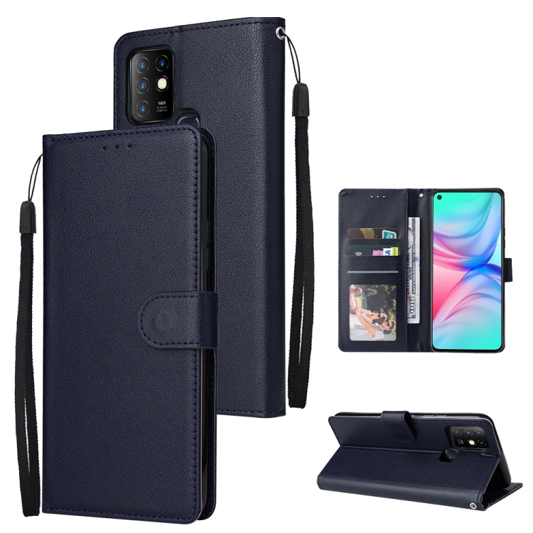 For Infinix Hot 10 Multifunctional Horizontal Flip Leather Case with Three Card Slot