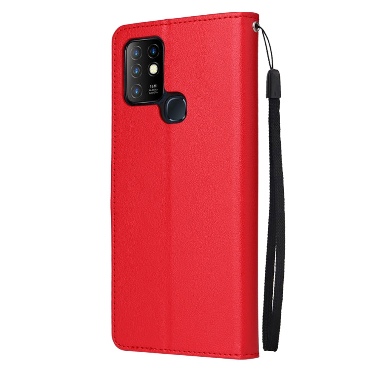 For Infinix Hot 10 Multifunctional Horizontal Flip Leather Case with Three Card Slot