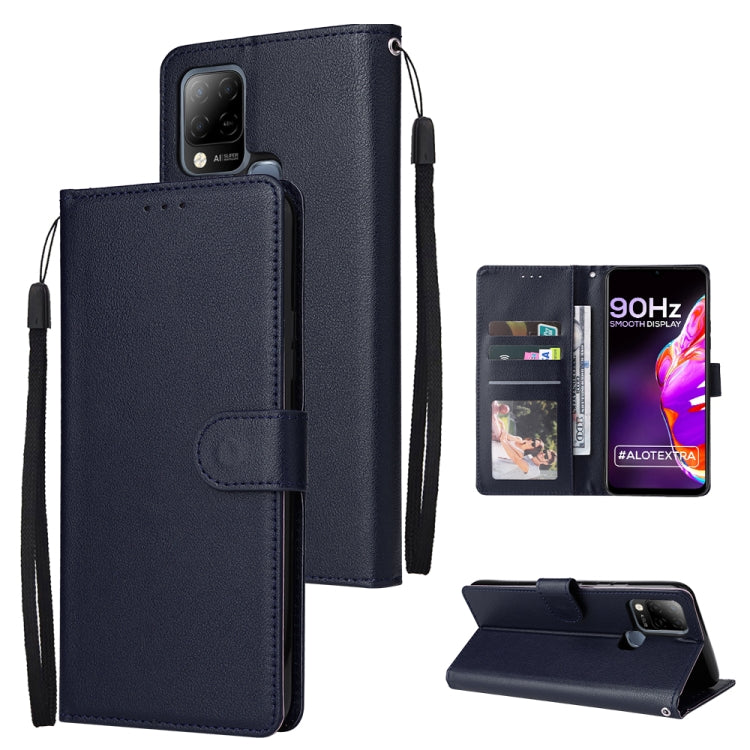 For Infinix Hot 10s Multifunctional Horizontal Flip Leather Case with Three Card Slot