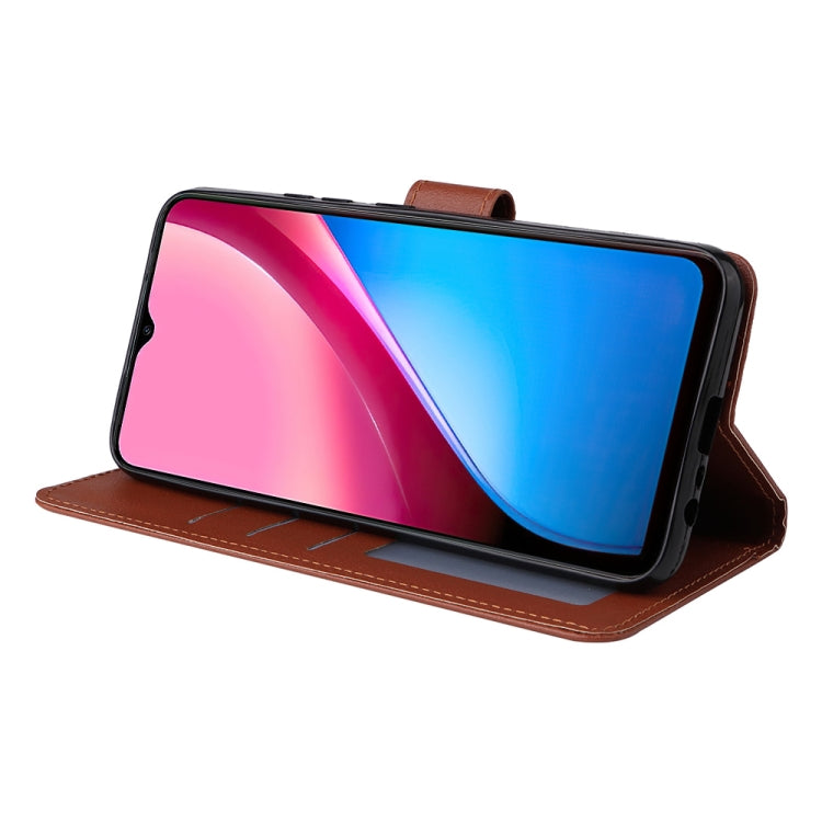 For Infinix Hot 10i Multifunctional Horizontal Flip Leather Case with Three Card Slot