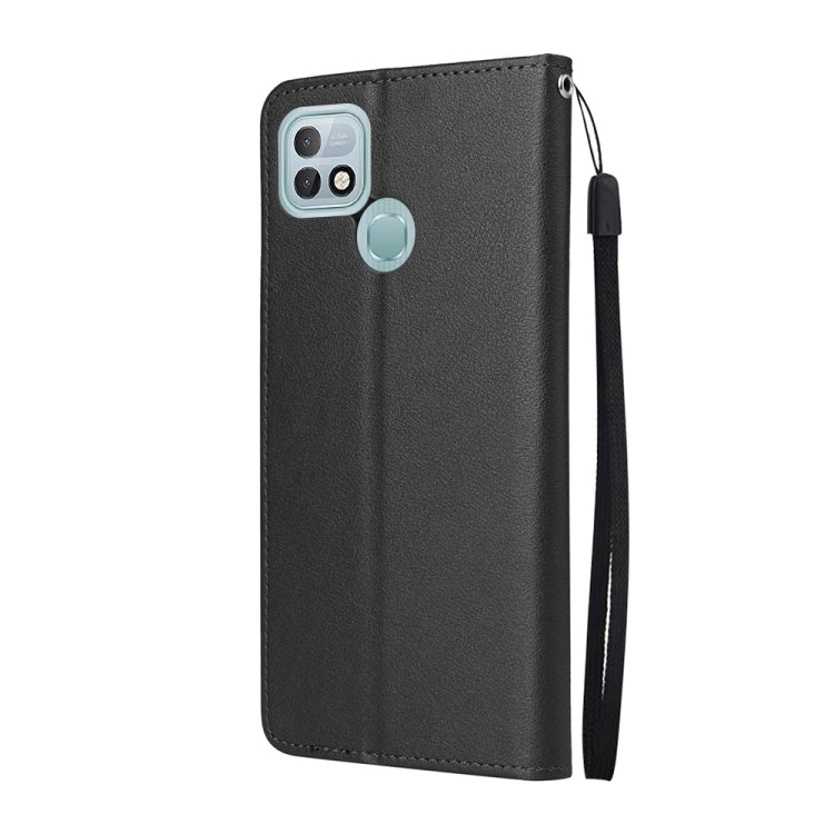 For Infinix Hot 10i Multifunctional Horizontal Flip Leather Case with Three Card Slot