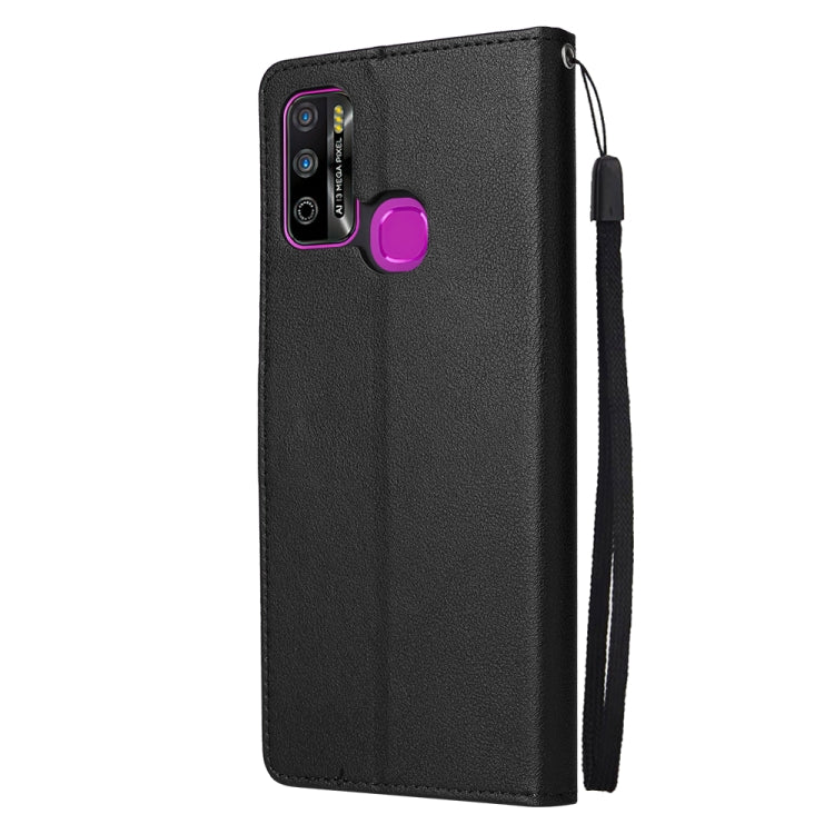 For Infinix Hot 9 Play Multifunctional Horizontal Flip Leather Case with Three Card Slot