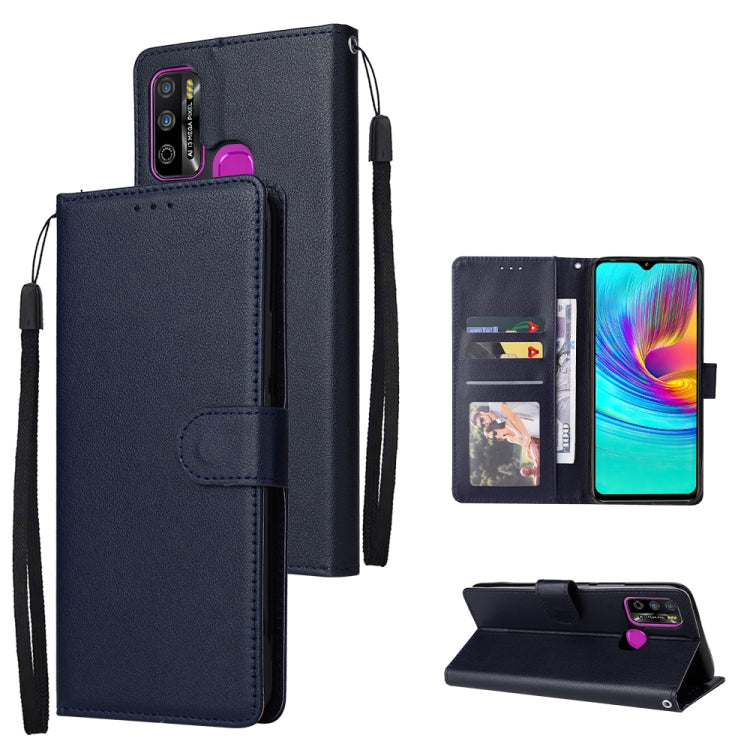 For Infinix Hot 9 Play Multifunctional Horizontal Flip Leather Case with Three Card Slot