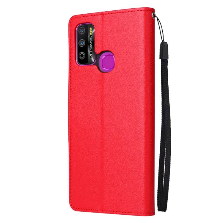 For Infinix Hot 9 Play Multifunctional Horizontal Flip Leather Case with Three Card Slot