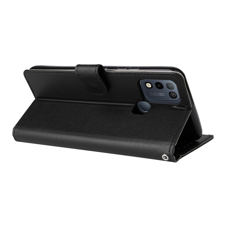 For Infinix Smart 5 Multifunctional Horizontal Flip Leather Case with Three Card Slot
