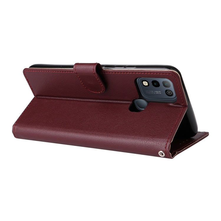 For Infinix Smart 5 Multifunctional Horizontal Flip Leather Case with Three Card Slot