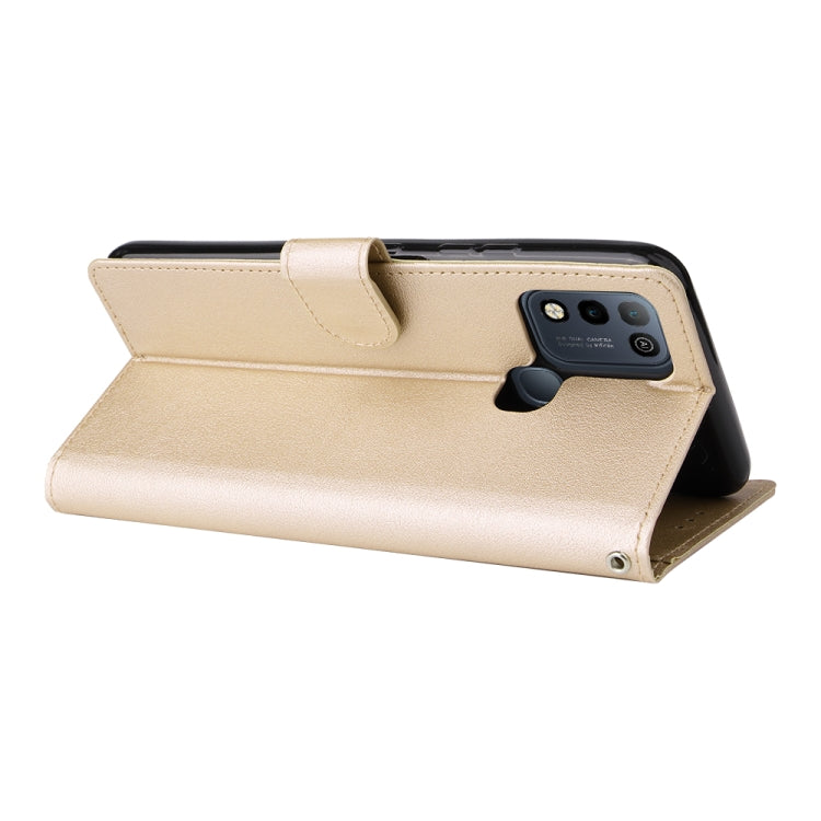 For Infinix Smart 5 Multifunctional Horizontal Flip Leather Case with Three Card Slot