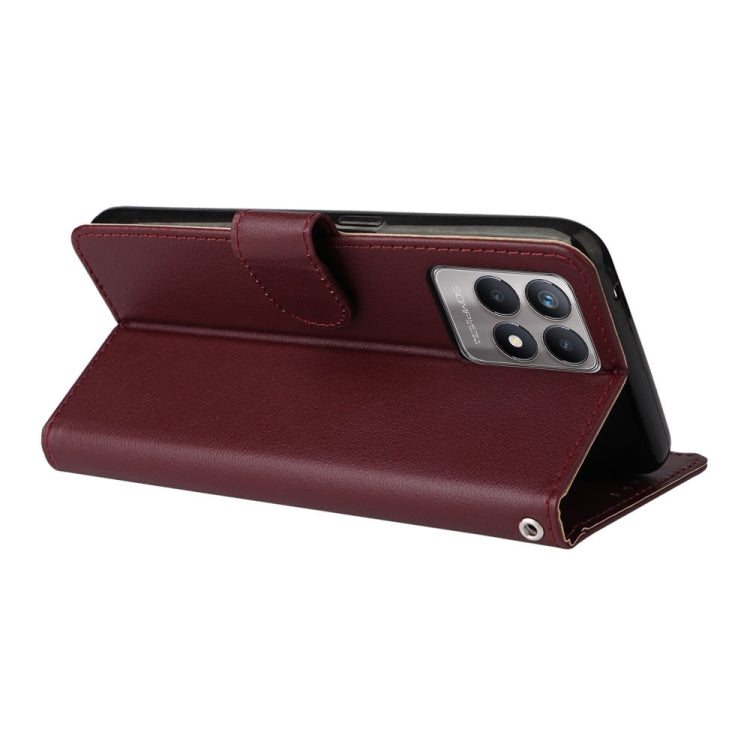 For Realme 8i Multifunctional Horizontal Flip Leather Case with Three Card Slot