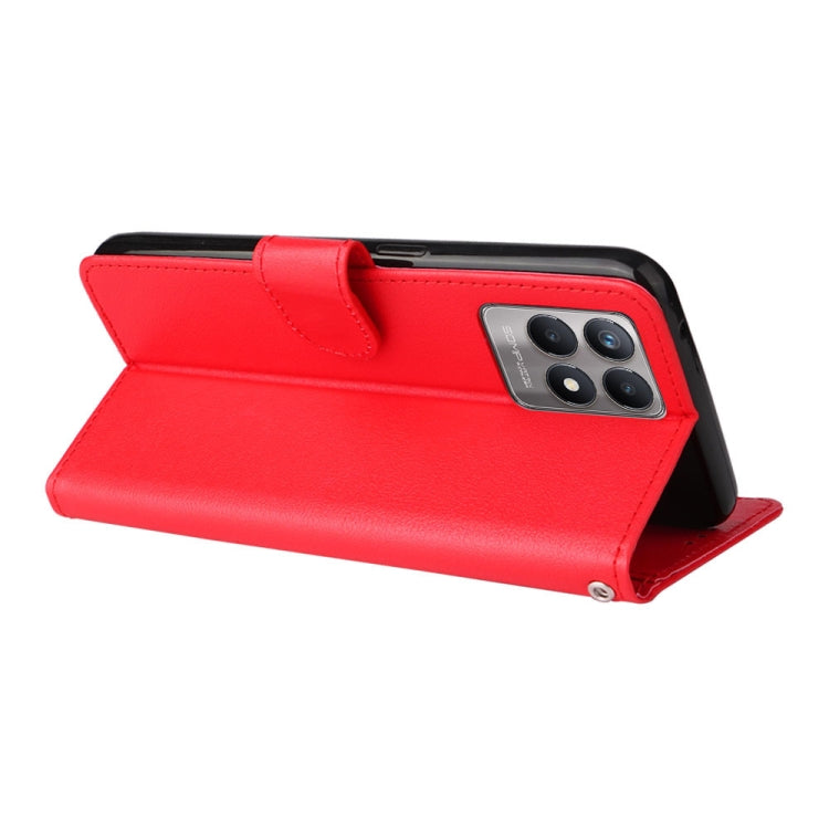 For Realme 8i Multifunctional Horizontal Flip Leather Case with Three Card Slot