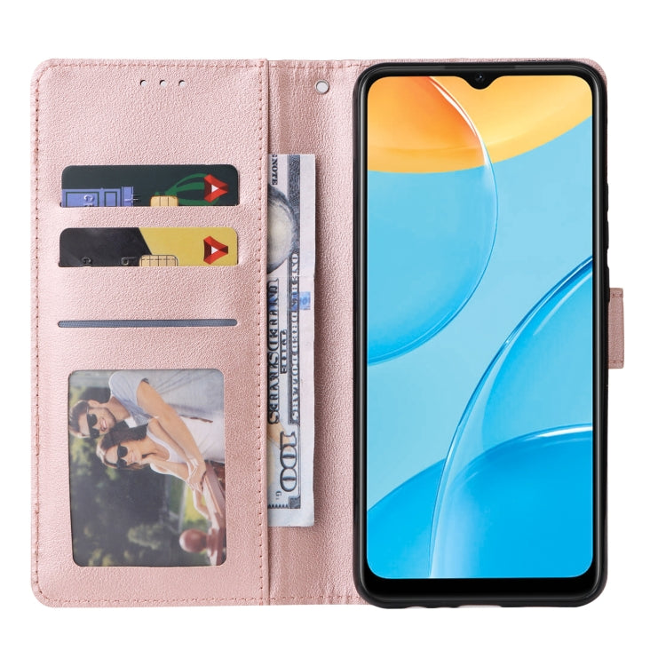 For OPPO A15 / A15s / A35 Multifunctional Horizontal Flip Leather Case with Three Card Slot