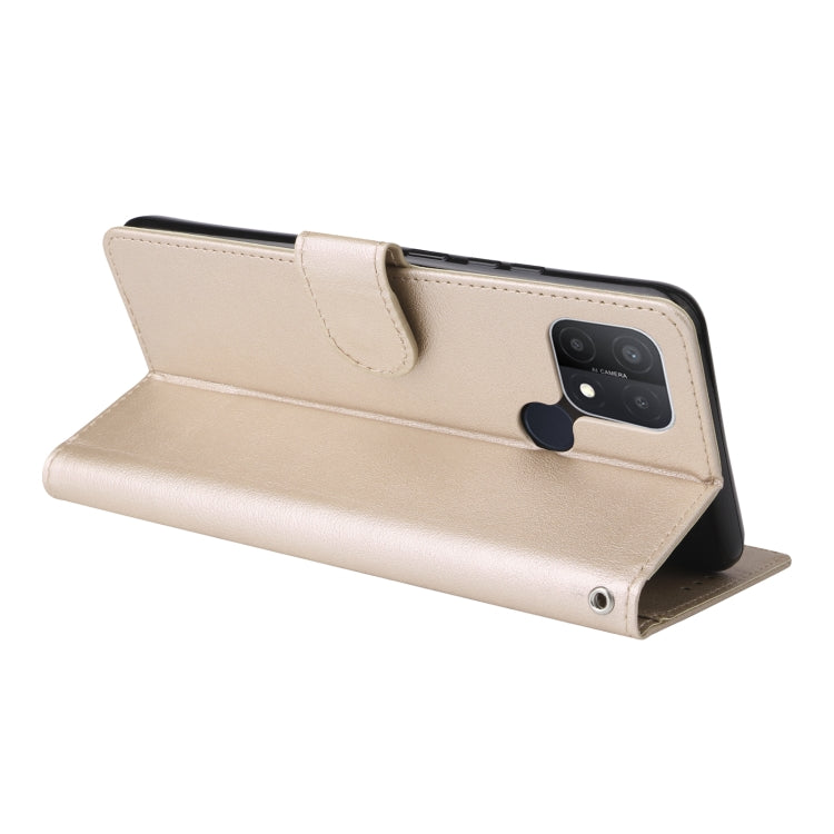 For OPPO A15 / A15s / A35 Multifunctional Horizontal Flip Leather Case with Three Card Slot